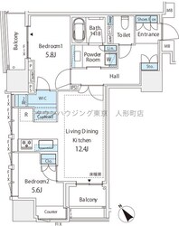 ミレアコート銀座プレミアの物件間取画像